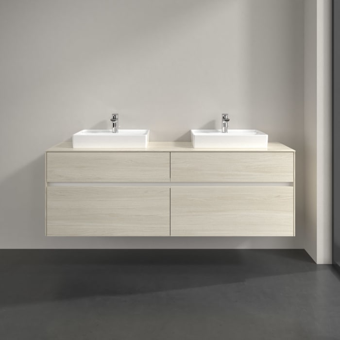 Villeroy & Boch Collaro Waschtischunterschrank 160 x 54,8 cm , mit 4 Auszügen