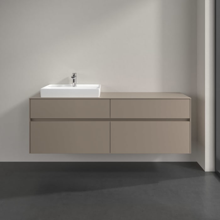 Villeroy & Boch Collaro Waschtischunterschrank 160 x 54,8 cm , mit 4 Auszügen