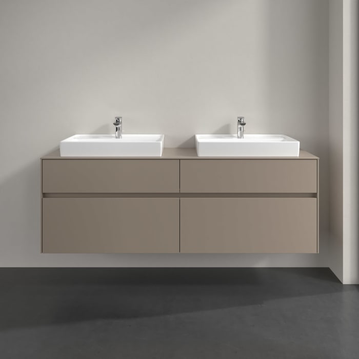 Villeroy & Boch Collaro Waschtischunterschrank 160 x 54,8 cm , mit 4 Auszügen