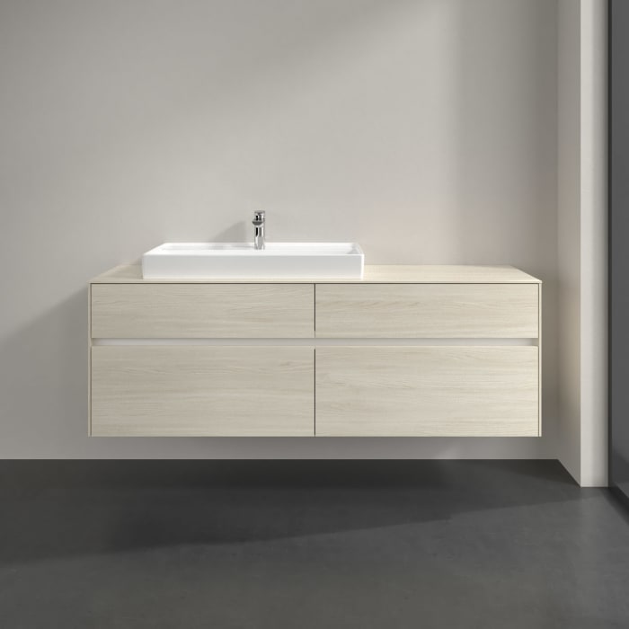 Villeroy & Boch Collaro Waschtischunterschrank 160 x 54,8 cm , mit 4 Auszügen