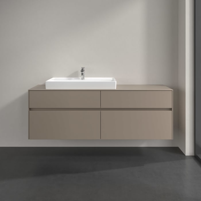 Villeroy & Boch Collaro Waschtischunterschrank 160 x 54,8 cm , mit 4 Auszügen