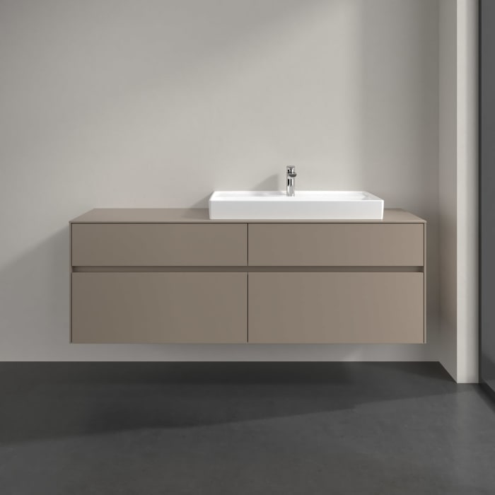 Villeroy & Boch Collaro Waschtischunterschrank 160 x 54,8 cm , mit 4 Auszügen