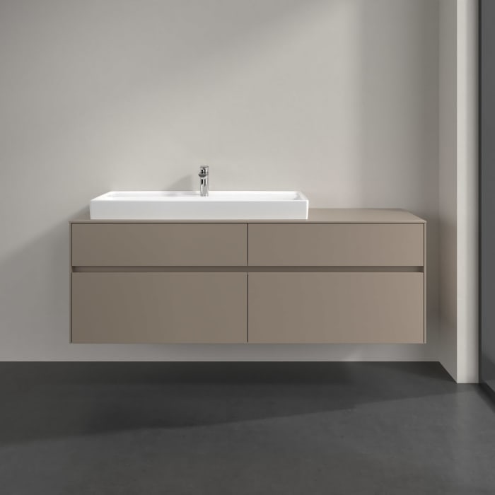 Villeroy & Boch Collaro Waschtischunterschrank 160 x 54,8 cm , mit 4 Auszügen