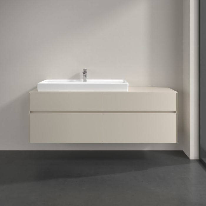 Villeroy & Boch Collaro Waschtischunterschrank 160 x 54,8 cm , mit 4 Auszügen