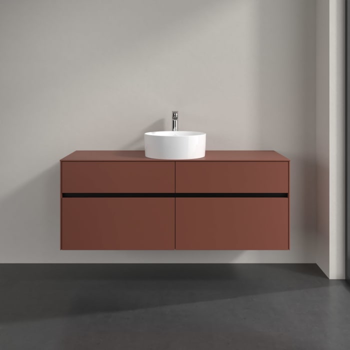 Villeroy & Boch Collaro Waschtischunterschrank 140 x 54,8 cm , mit 4 Auszügen