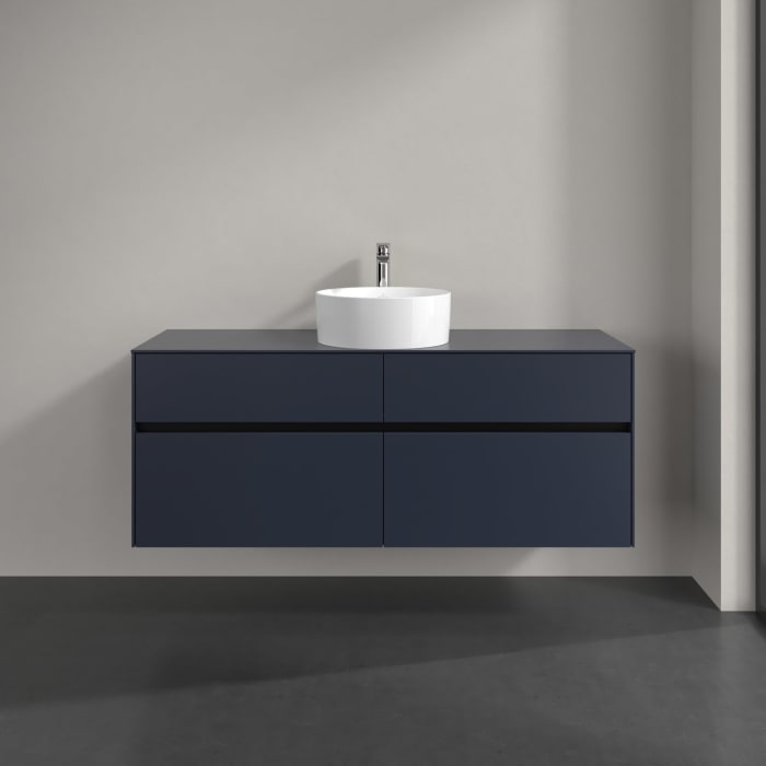 Villeroy & Boch Collaro Waschtischunterschrank 140 x 54,8 cm , mit 4 Auszügen