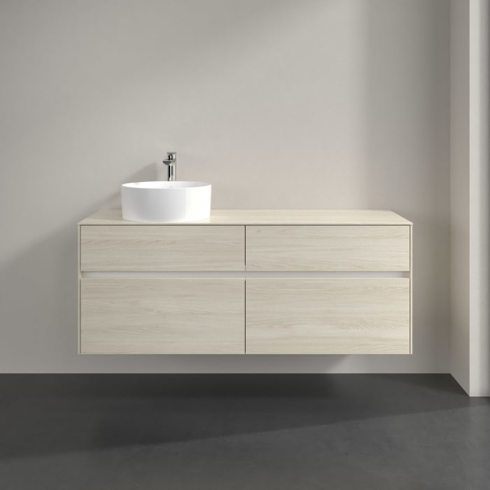 Villeroy & Boch Collaro Waschtischunterschrank 140 x 54,8 cm , mit 4 Auszügen