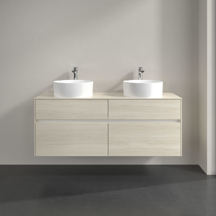 Villeroy & Boch Collaro Waschtischunterschrank 140 x 54,8 cm , mit 4 Auszügen