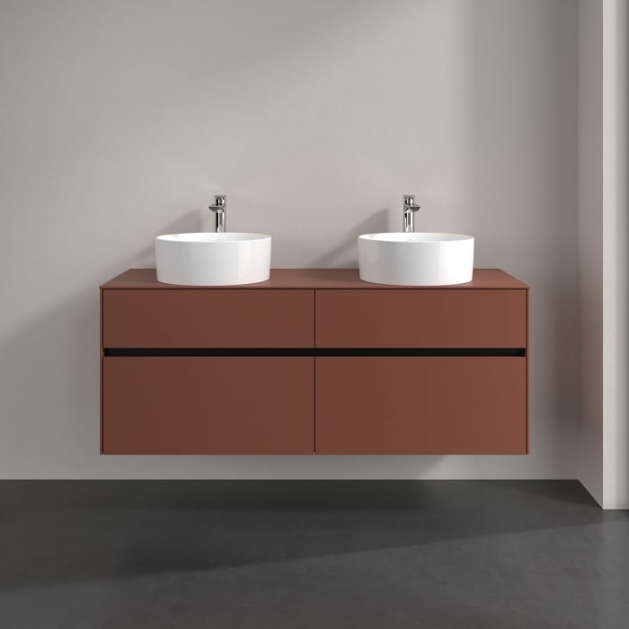 Villeroy & Boch Collaro Waschtischunterschrank 140 x 54,8 cm , mit 4 Auszügen