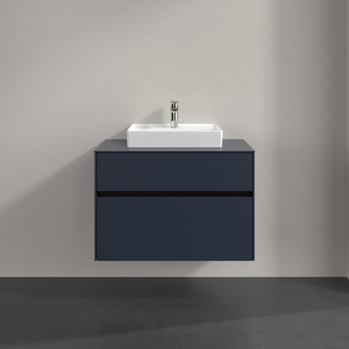 Villeroy & Boch Collaro Waschtischunterschrank 80 x 54,8 cm , mit 2 Auszügen