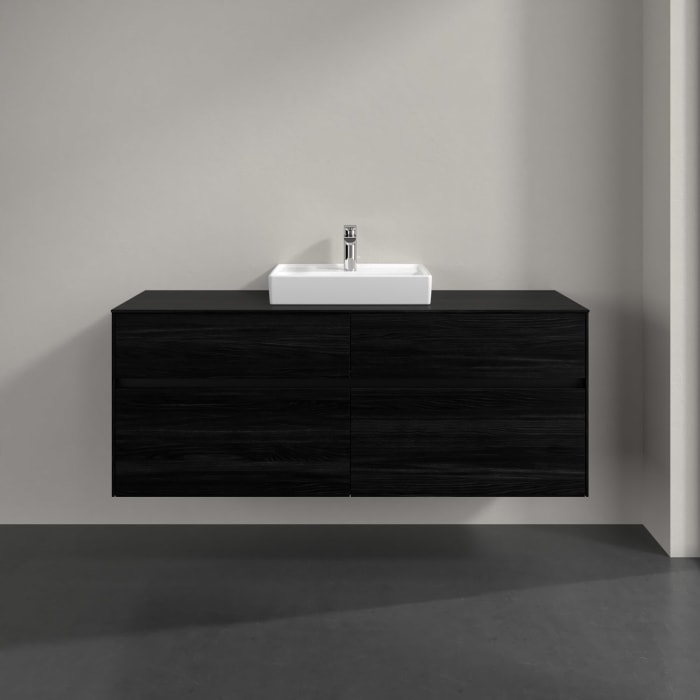 Villeroy & Boch Collaro Waschtischunterschrank 140 x 54,8 cm , mit 4 Auszügen