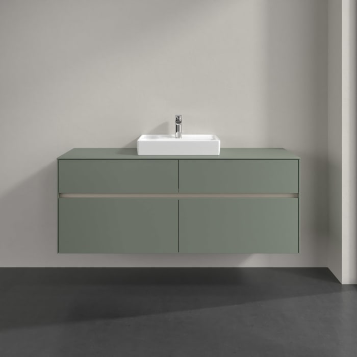 Villeroy & Boch Collaro Waschtischunterschrank 140 x 54,8 cm , mit 4 Auszügen