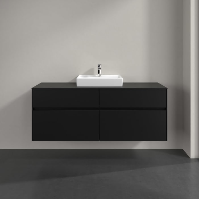 Villeroy & Boch Collaro Waschtischunterschrank 140 x 54,8 cm , mit 4 Auszügen