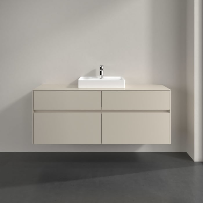 Villeroy & Boch Collaro Waschtischunterschrank 140 x 54,8 cm , mit 4 Auszügen