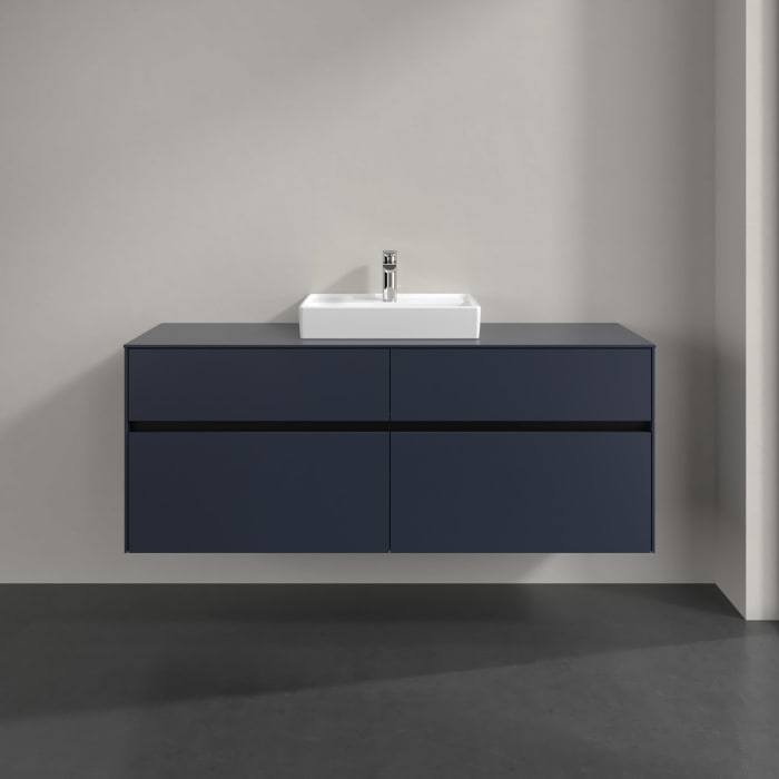 Villeroy & Boch Collaro Waschtischunterschrank 140 x 54,8 cm , mit 4 Auszügen