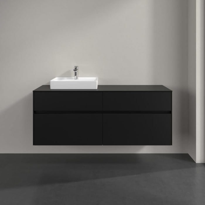 Villeroy & Boch Collaro Waschtischunterschrank 140 x 54,8 cm , mit 4 Auszügen