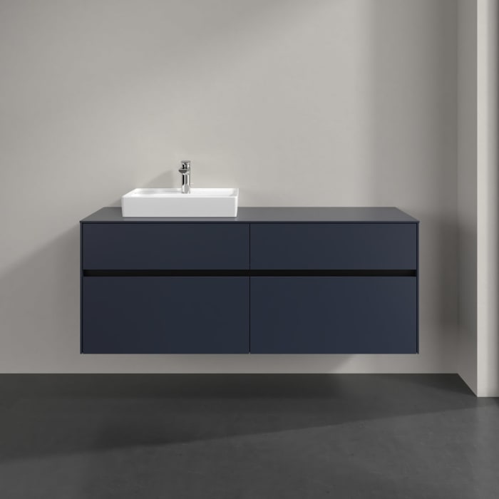 Villeroy & Boch Collaro Waschtischunterschrank 140 x 54,8 cm , mit 4 Auszügen