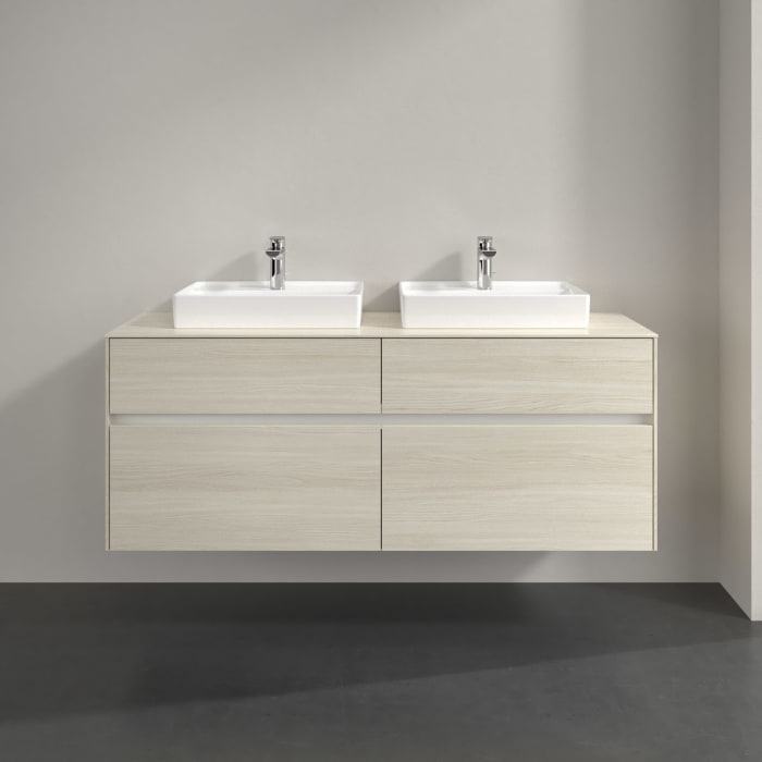 Villeroy & Boch Collaro Waschtischunterschrank 140 x 54,8 cm , mit 4 Auszügen