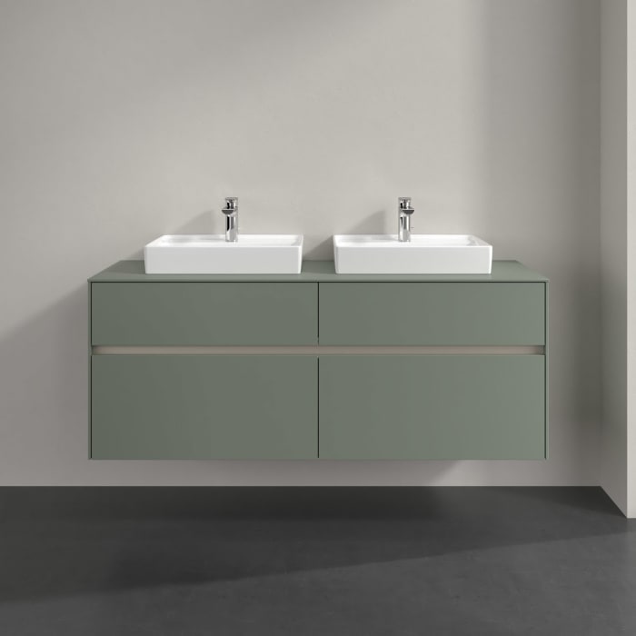 Villeroy & Boch Collaro Waschtischunterschrank 140 x 54,8 cm , mit 4 Auszügen