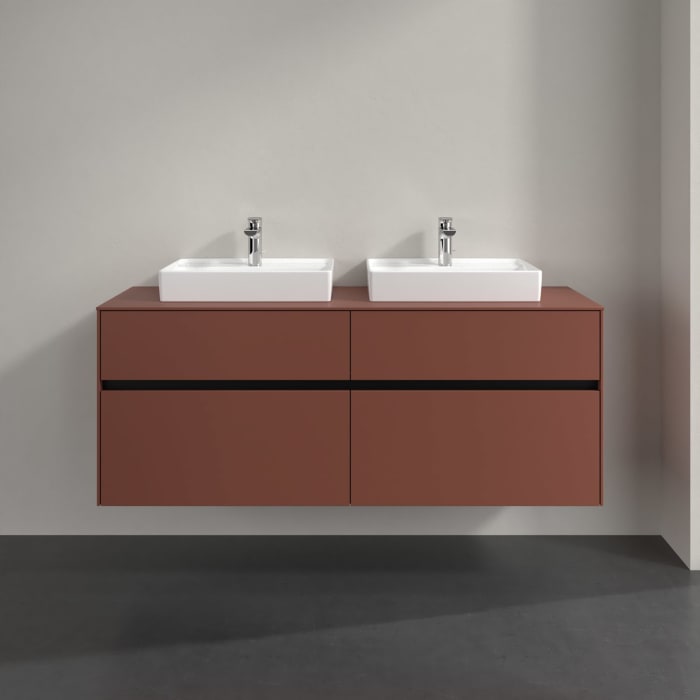 Villeroy & Boch Collaro Waschtischunterschrank 140 x 54,8 cm , mit 4 Auszügen