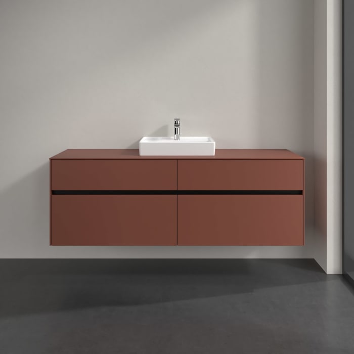 Villeroy & Boch Collaro Waschtischunterschrank 160 x 54,8 cm , mit 4 Auszügen