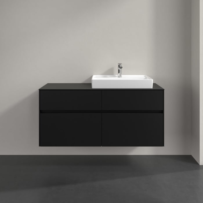 Villeroy & Boch Collaro Waschtischunterschrank 120 x 54,8 cm , mit 4 Auszügen