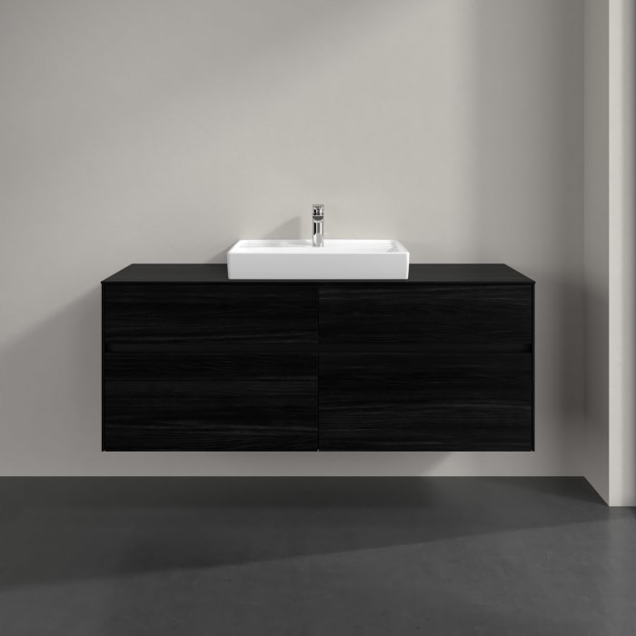 Villeroy & Boch Collaro Waschtischunterschrank 140 x 54,8 cm , mit 4 Auszügen