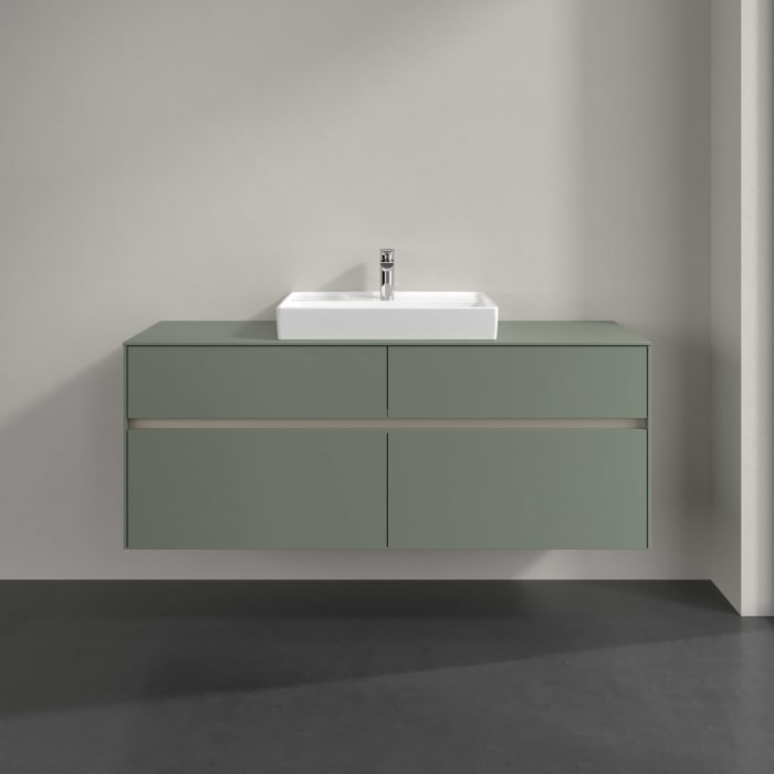 Villeroy & Boch Collaro Waschtischunterschrank 140 x 54,8 cm , mit 4 Auszügen