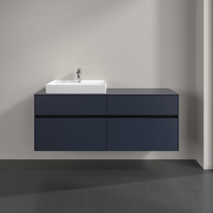 Villeroy & Boch Collaro Waschtischunterschrank 140 x 54,8 cm , mit 4 Auszügen