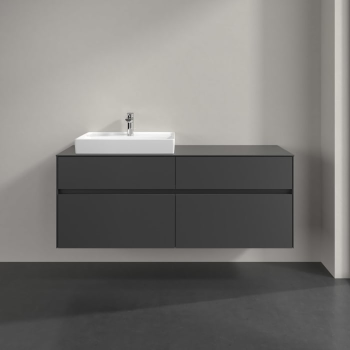 Villeroy & Boch Collaro Waschtischunterschrank 140 x 54,8 cm , mit 4 Auszügen