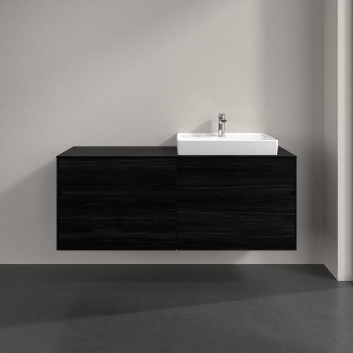 Villeroy & Boch Collaro Waschtischunterschrank 140 x 54,8 cm , mit 4 Auszügen