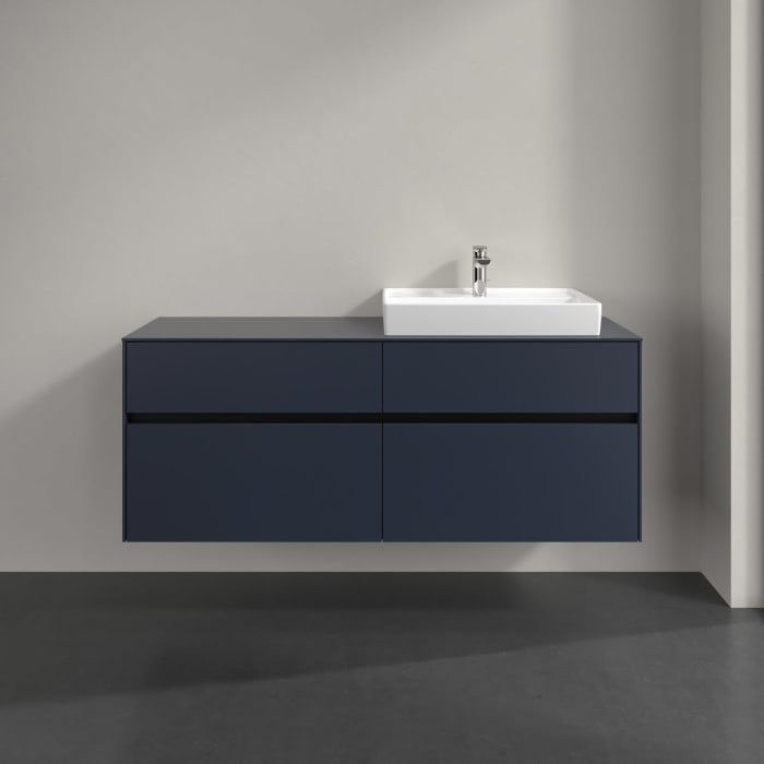 Villeroy & Boch Collaro Waschtischunterschrank 140 x 54,8 cm , mit 4 Auszügen