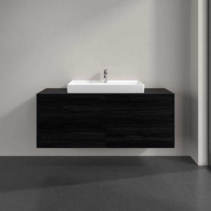 Villeroy & Boch Collaro Waschtischunterschrank 140 x 54,8 cm , mit 4 Auszügen