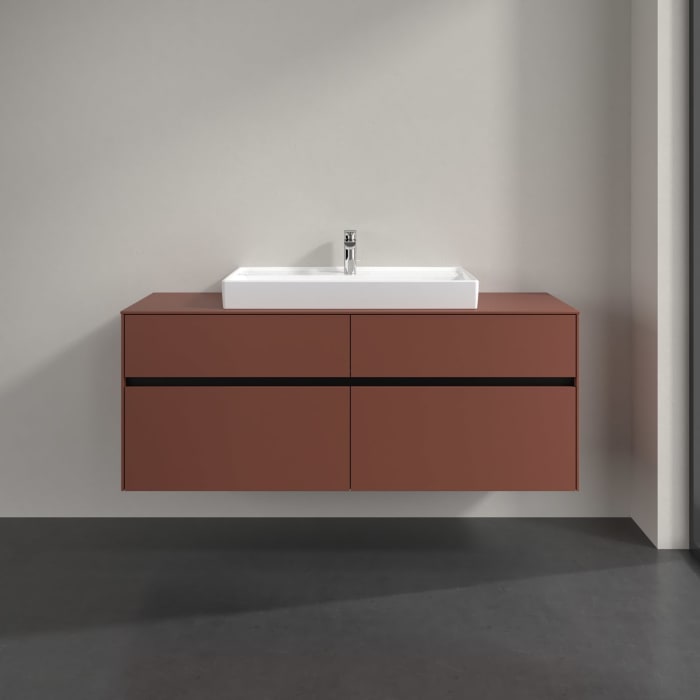 Villeroy & Boch Collaro Waschtischunterschrank 140 x 54,8 cm , mit 4 Auszügen