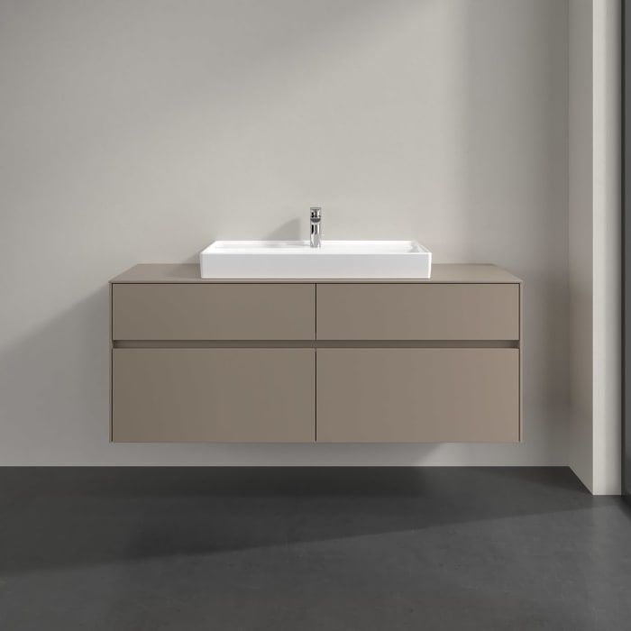 Villeroy & Boch Collaro Waschtischunterschrank 140 x 54,8 cm , mit 4 Auszügen