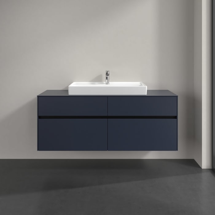 Villeroy & Boch Collaro Waschtischunterschrank 140 x 54,8 cm , mit 4 Auszügen