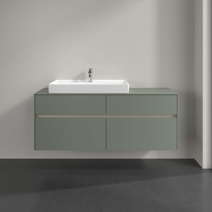 Villeroy & Boch Collaro Waschtischunterschrank 140 x 54,8 cm , mit 4 Auszügen