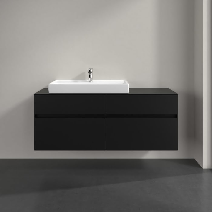 Villeroy & Boch Collaro Waschtischunterschrank 140 x 54,8 cm , mit 4 Auszügen