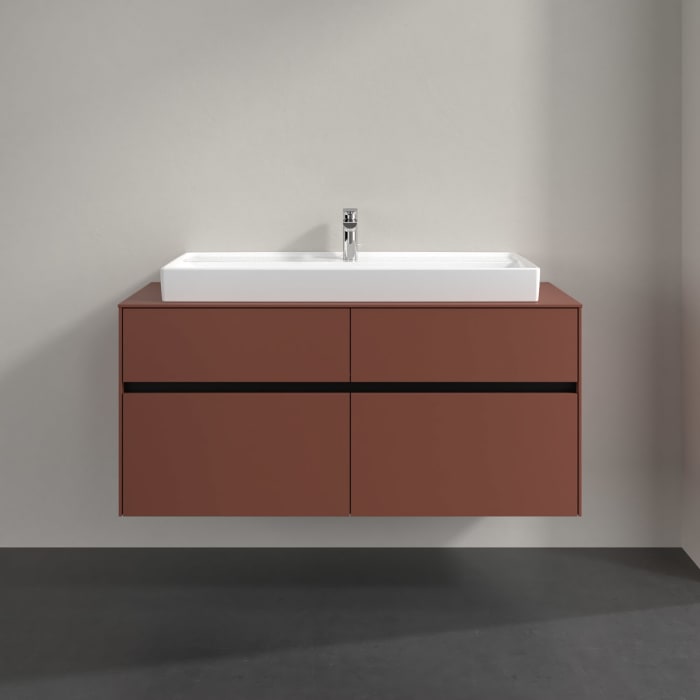 Villeroy & Boch Collaro Waschtischunterschrank 120 x 54,8 cm , mit 4 Auszügen