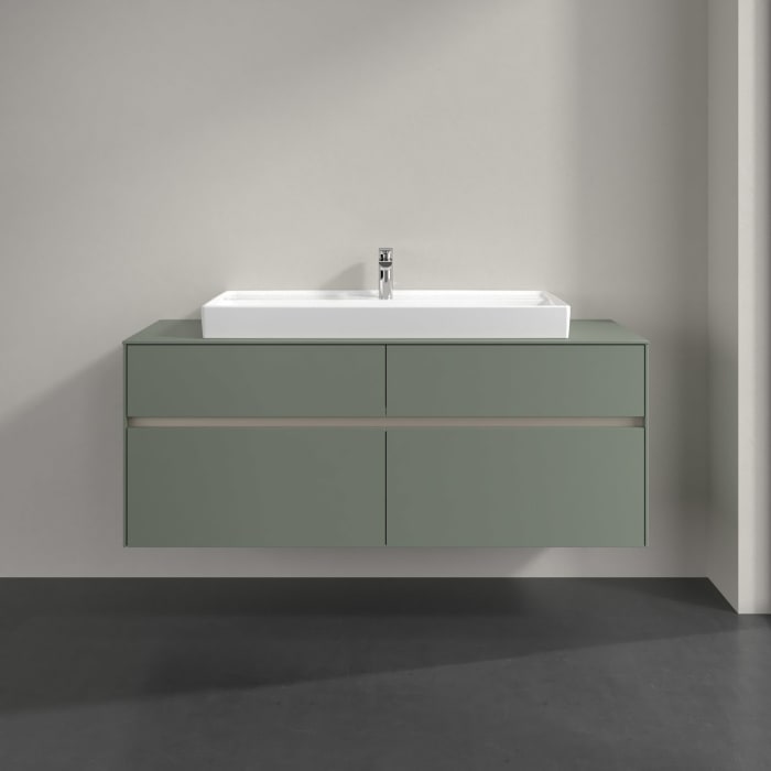 Villeroy & Boch Collaro Waschtischunterschrank 140 x 54,8 cm , mit 4 Auszügen