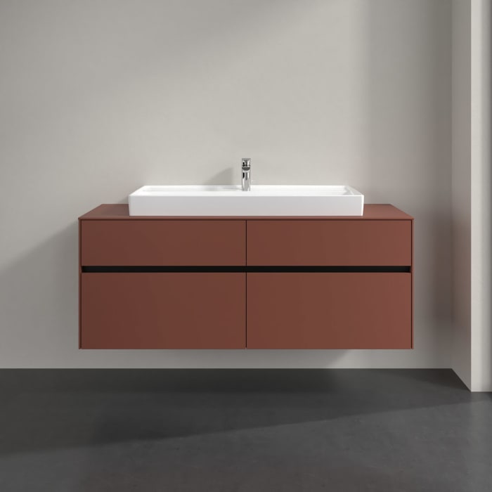 Villeroy & Boch Collaro Waschtischunterschrank 140 x 54,8 cm , mit 4 Auszügen