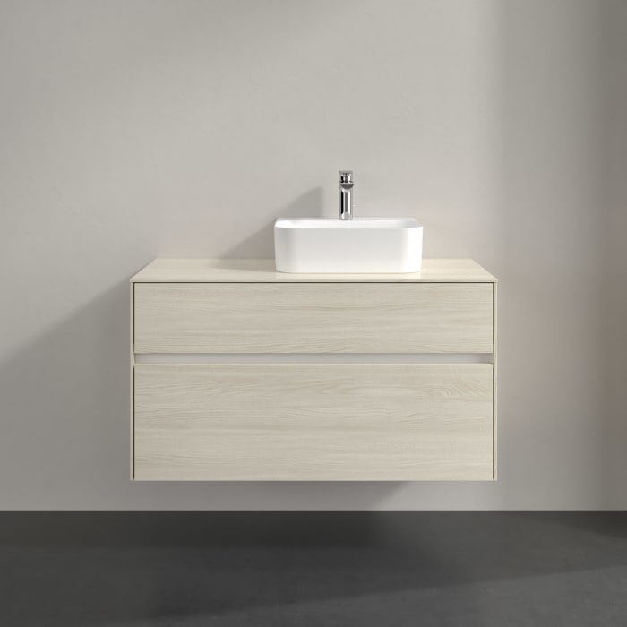 Villeroy & Boch Collaro Waschtischunterschrank 100 x 54,8 cm , mit 2 Auszügen