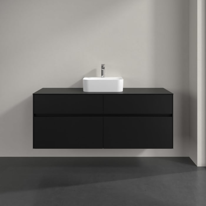 Villeroy & Boch Collaro Waschtischunterschrank 140 x 54,8 cm , mit 4 Auszügen