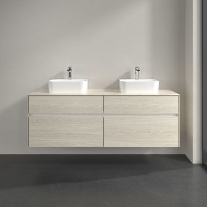 Villeroy & Boch Collaro Waschtischunterschrank 160 x 54,8 cm , mit 4 Auszügen