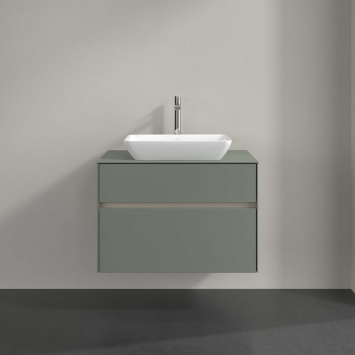 Villeroy & Boch Collaro Waschtischunterschrank 80 x 54,8 cm , mit 2 Auszügen