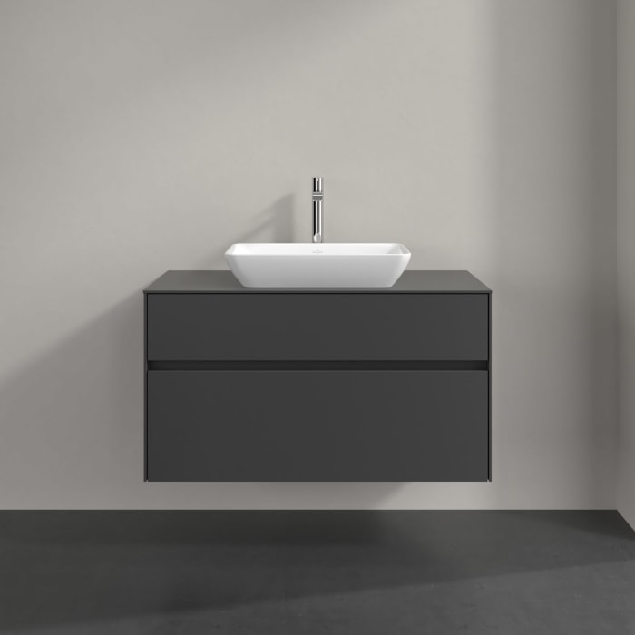 Villeroy & Boch Collaro Waschtischunterschrank 100 x 54,8 cm , mit 2 Auszügen