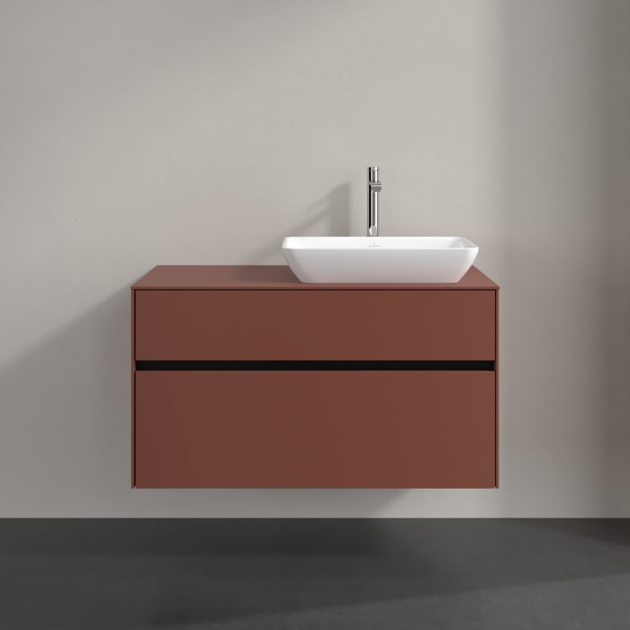 Villeroy & Boch Collaro Waschtischunterschrank 100 x 54,8 cm , mit 2 Auszügen