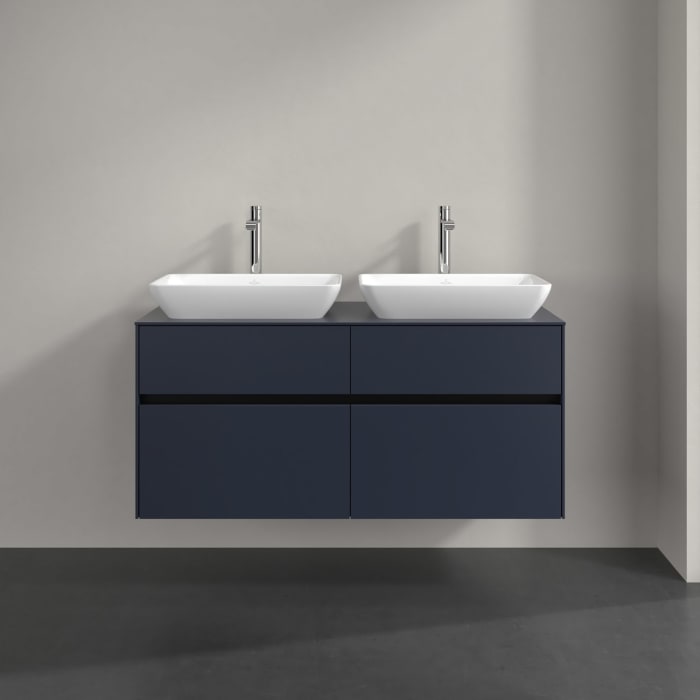 Villeroy & Boch Collaro Waschtischunterschrank 120 x 54,8 cm , mit LED-Beleuchtung, mit 4 Auszügen