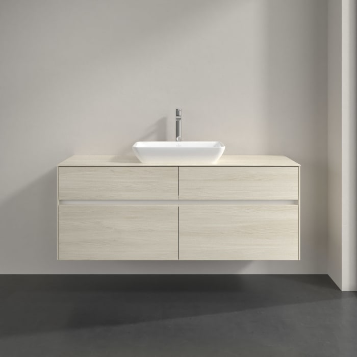 Villeroy & Boch Collaro Waschtischunterschrank 140 x 54,8 cm , mit 4 Auszügen