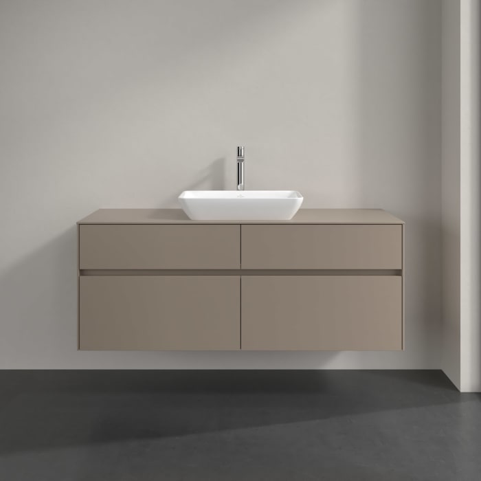 Villeroy & Boch Collaro Waschtischunterschrank 140 x 54,8 cm , mit 4 Auszügen